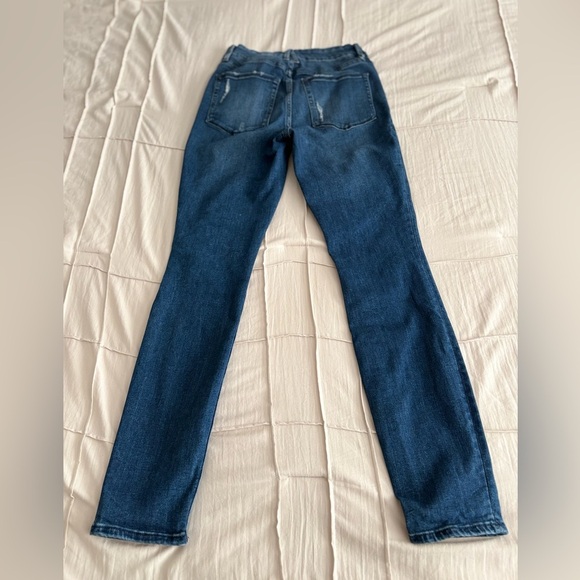 Good American Good Waist Distressed Skinny Jeans – Size 6/28 - Picture 4 of 4